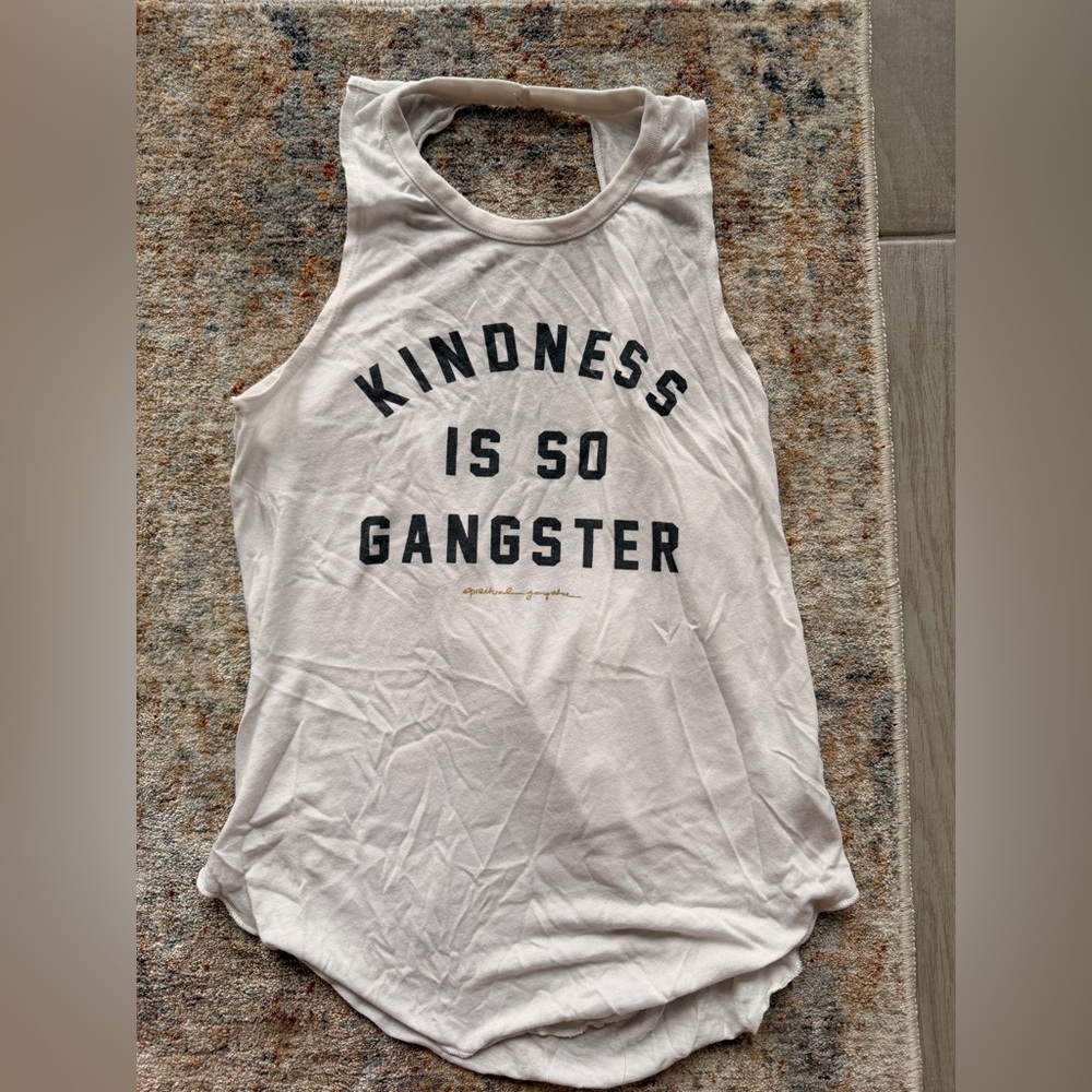 Spiritual Gangster White Tank Top